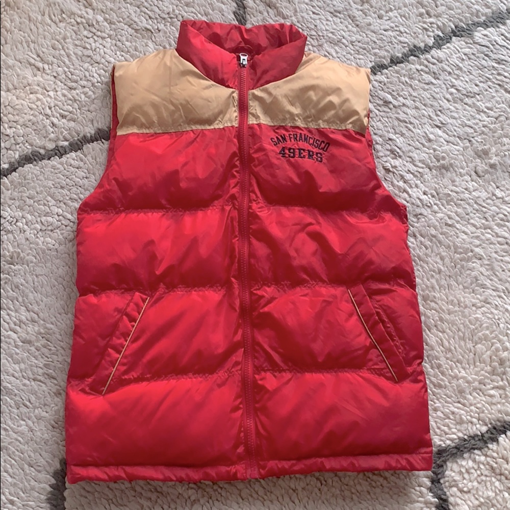 NWOT NFL 49ers Vest
